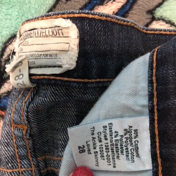 Current Elliot - The Ankle Skinny - Loved - 28 - Picture 9 of 9